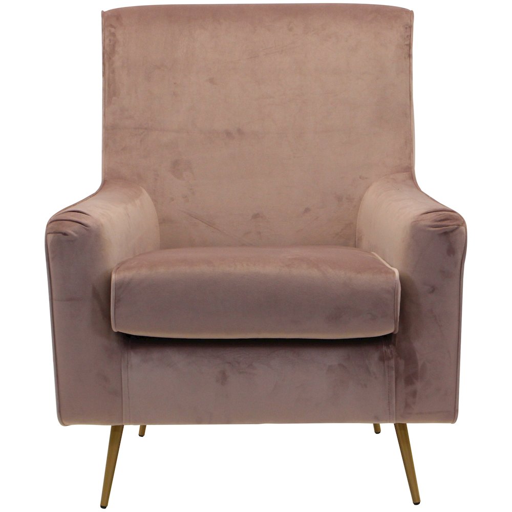 Lana Mid Century Arm Chair - Chantel Rose