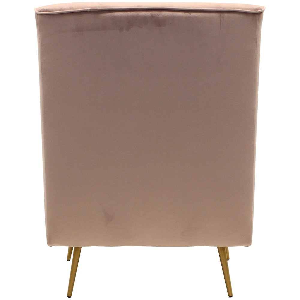 Lana Mid Century Arm Chair - Chantel Rose