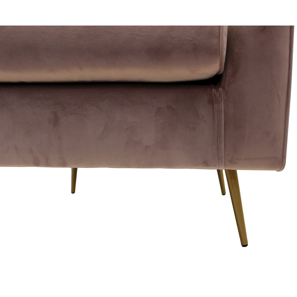 Lana Mid Century Arm Chair - Chantel Rose