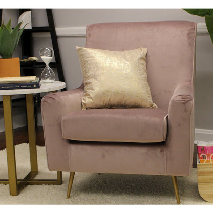 Lana Mid Century Arm Chair - Chantel Rose