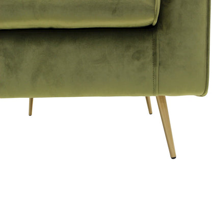 Lana Mid Century Arm Chair - Chantel Avocado