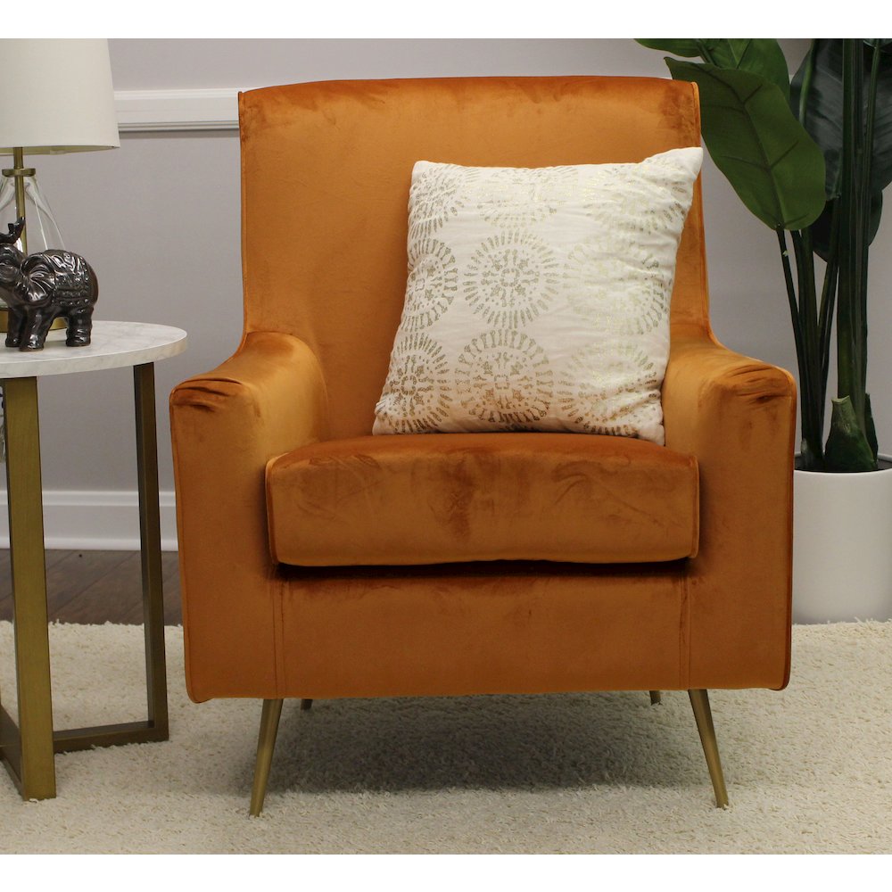 Lana Mid Century Arm Chair - Chantel Harvest