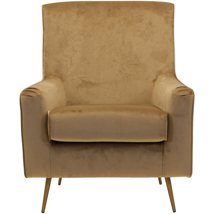 Lana Mid Century Arm Chair - Chantel Taupe