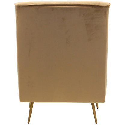 Lana Mid Century Arm Chair - Chantel Taupe