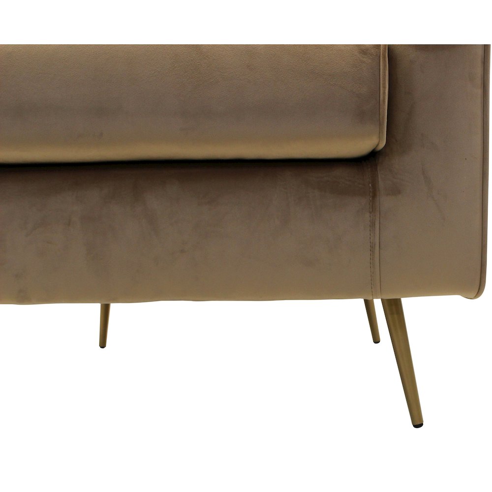 Lana Mid Century Arm Chair - Chantel Taupe