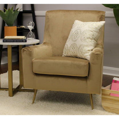Lana Mid Century Arm Chair - Chantel Taupe