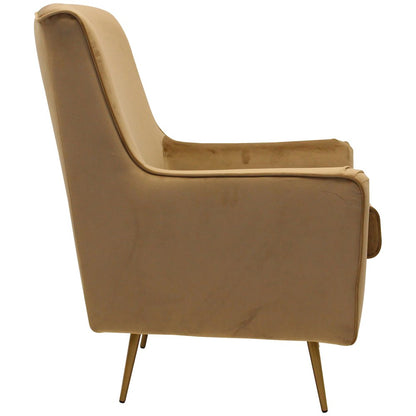 Lana Mid Century Arm Chair - Chantel Taupe