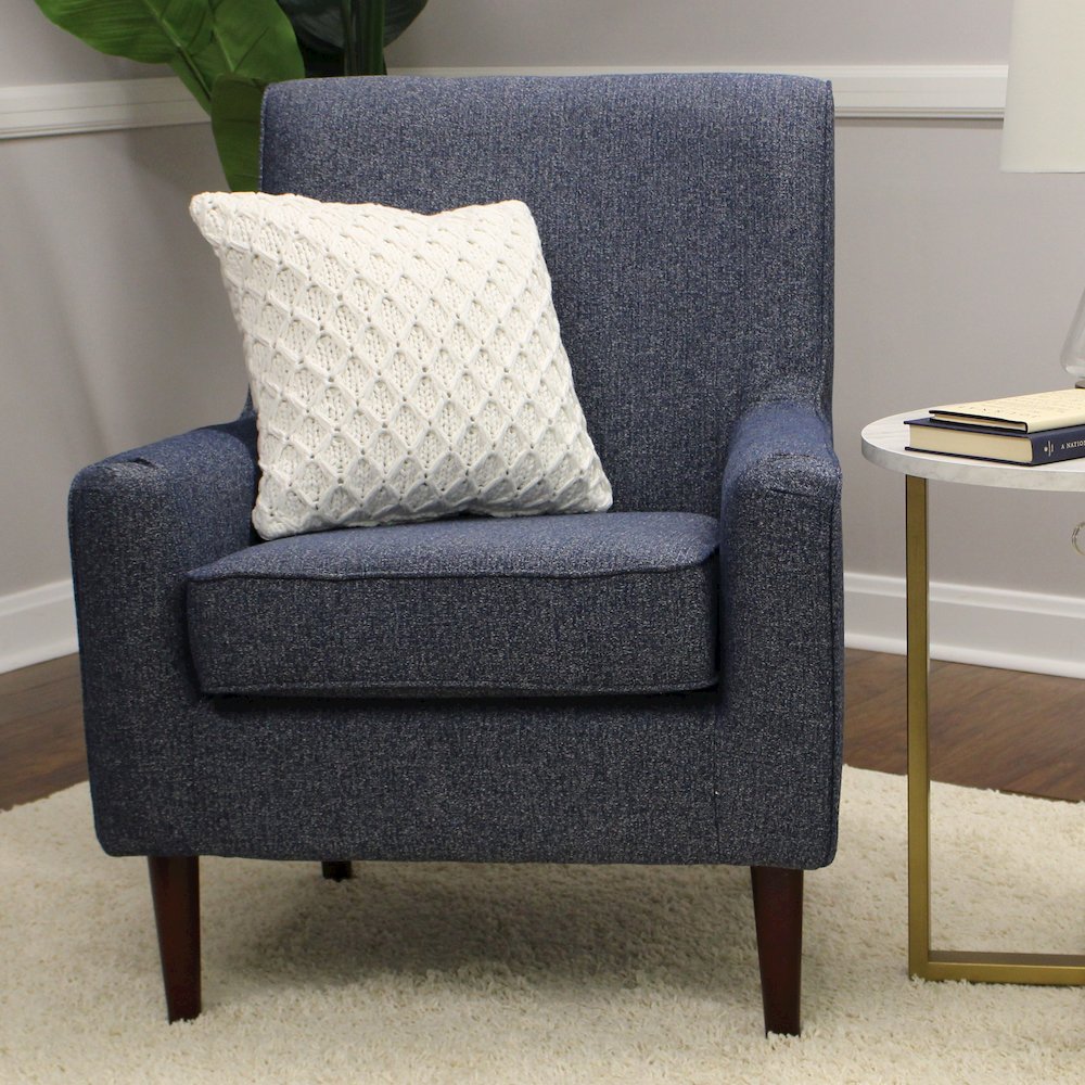 Laura Mid Century Arm Chair - Terrace Navy