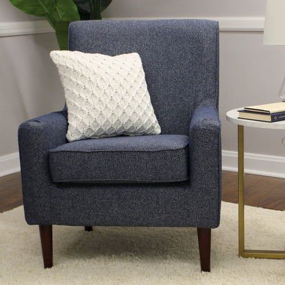 Laura Mid Century Arm Chair - Terrace Navy