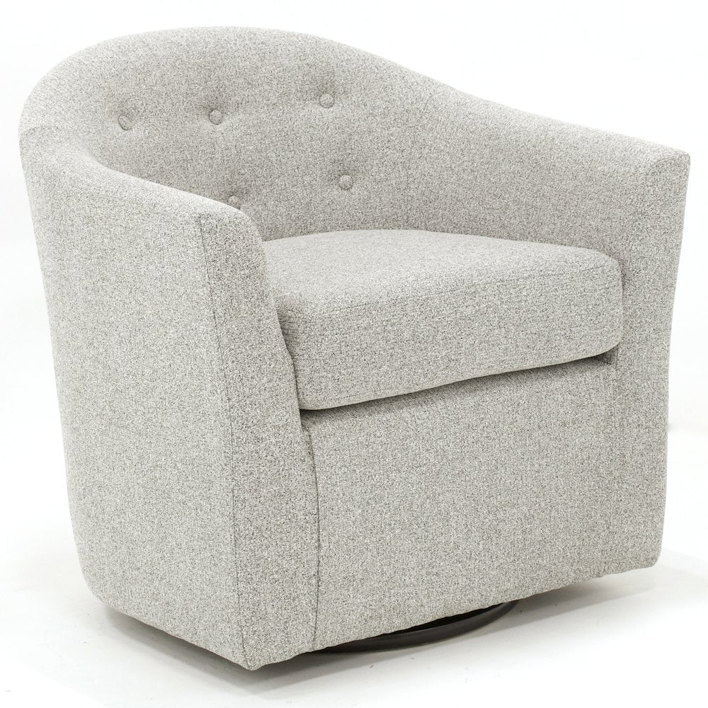 Marissa Tufted Swivel  Chair