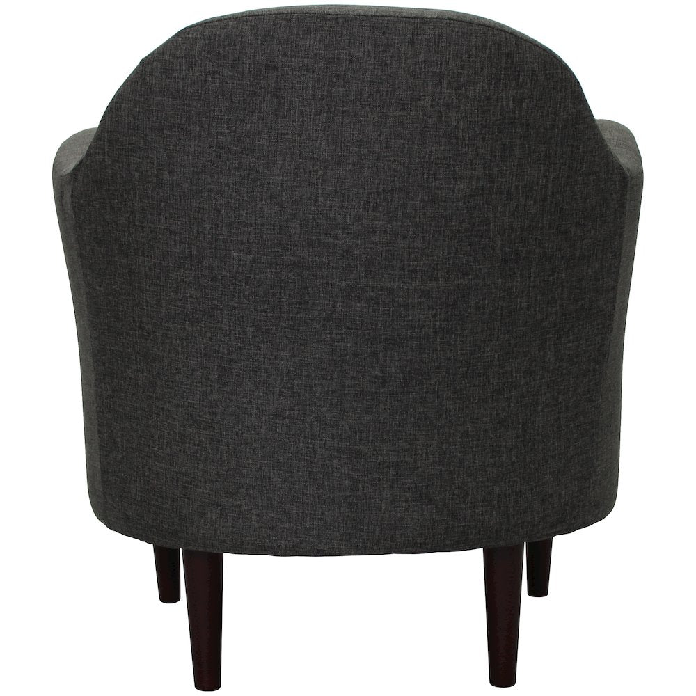 Julian Mid Century Arm Chair - Gray