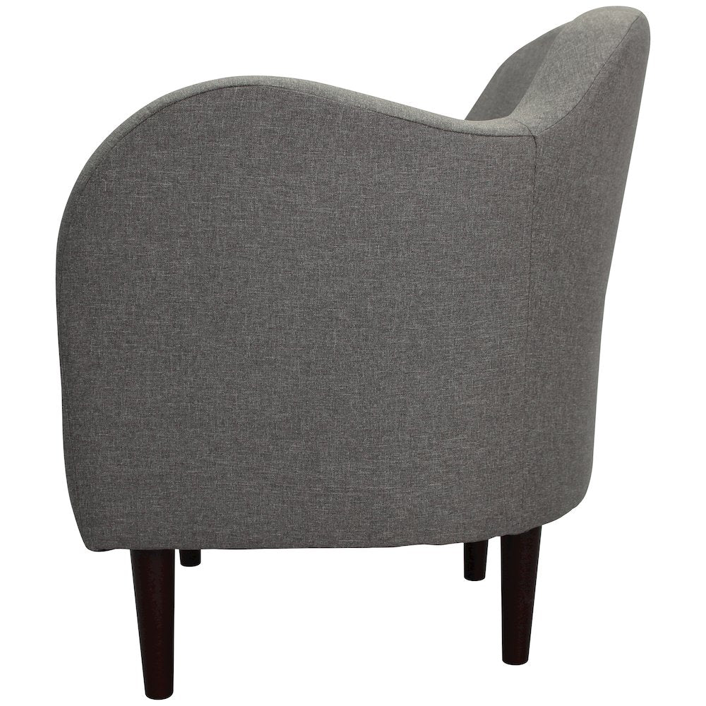 Julian Mid Century Arm Chair - Quartz