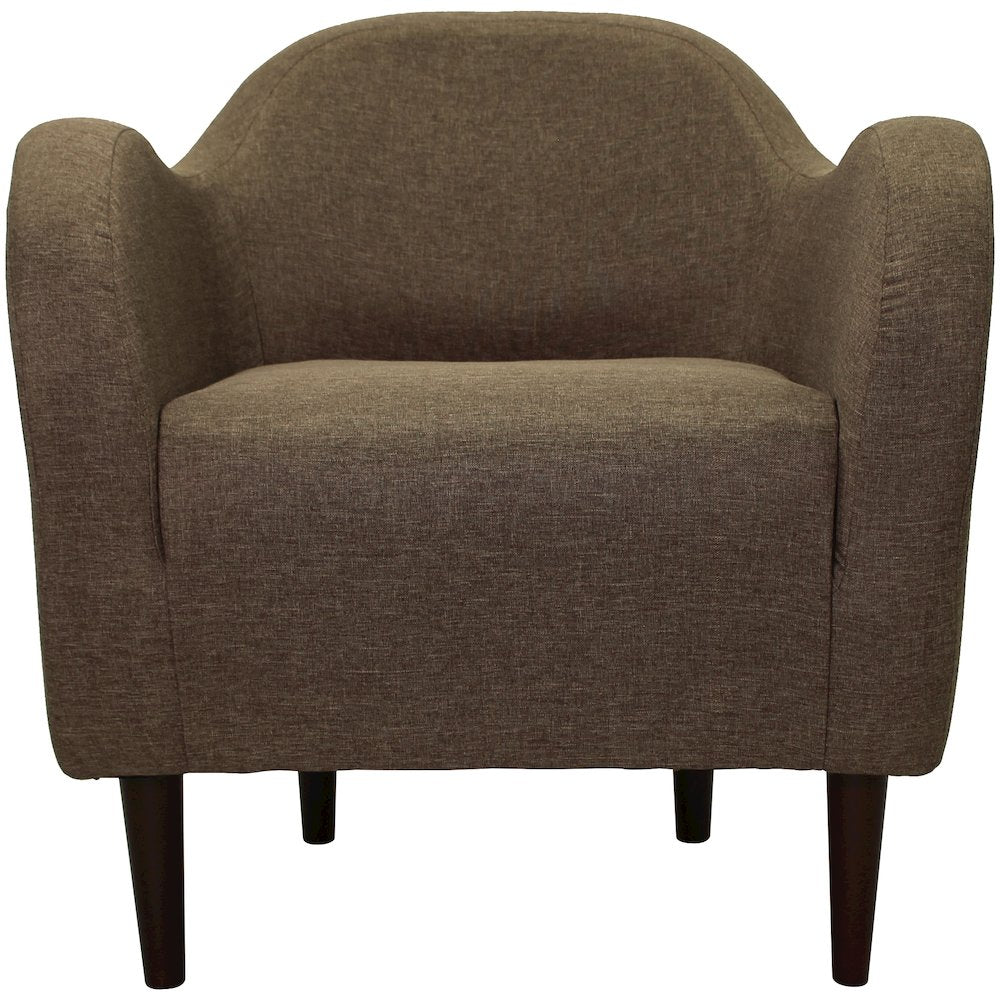 Julian Mid Century Arm Chair - Pecan