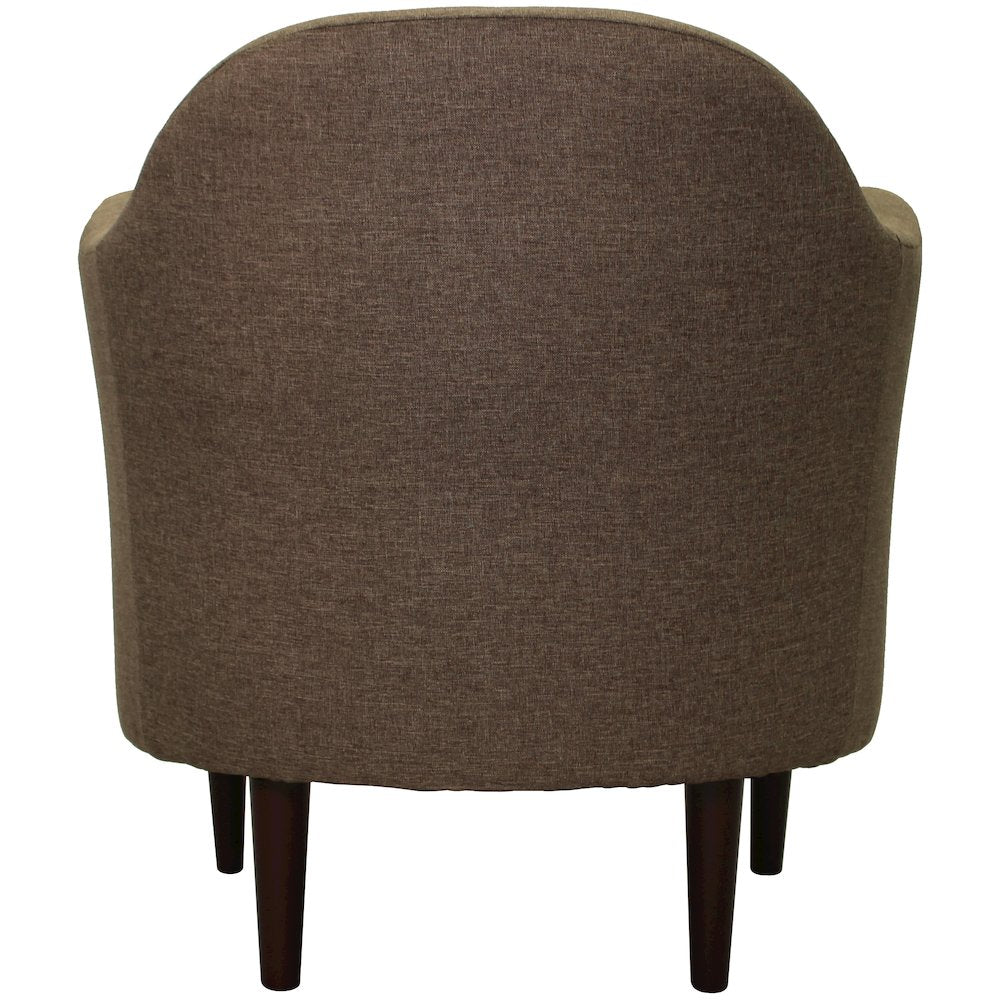 Julian Mid Century Arm Chair - Pecan