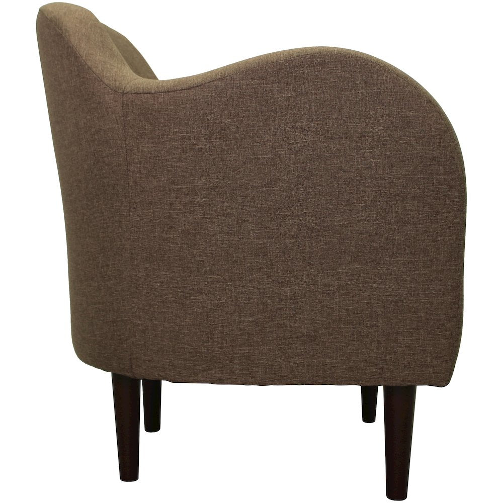 Julian Mid Century Arm Chair - Pecan