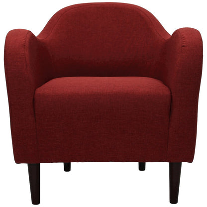 Julian Mid Century Arm Chair - Picante