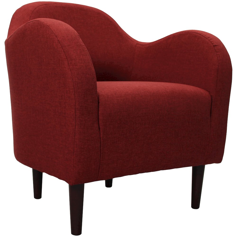 Julian Mid Century Arm Chair - Picante