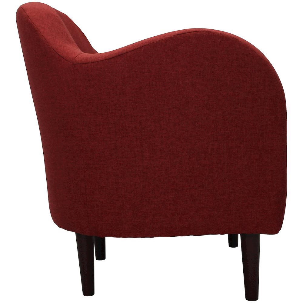 Julian Mid Century Arm Chair - Picante
