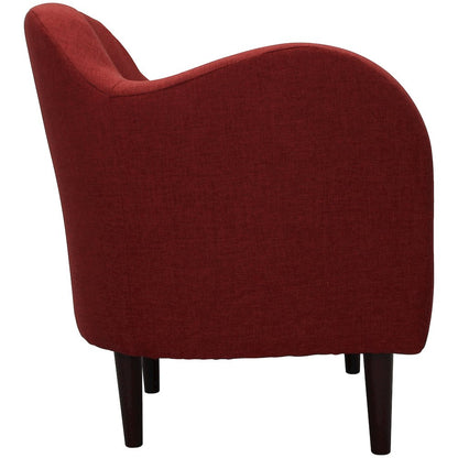 Julian Mid Century Arm Chair - Picante