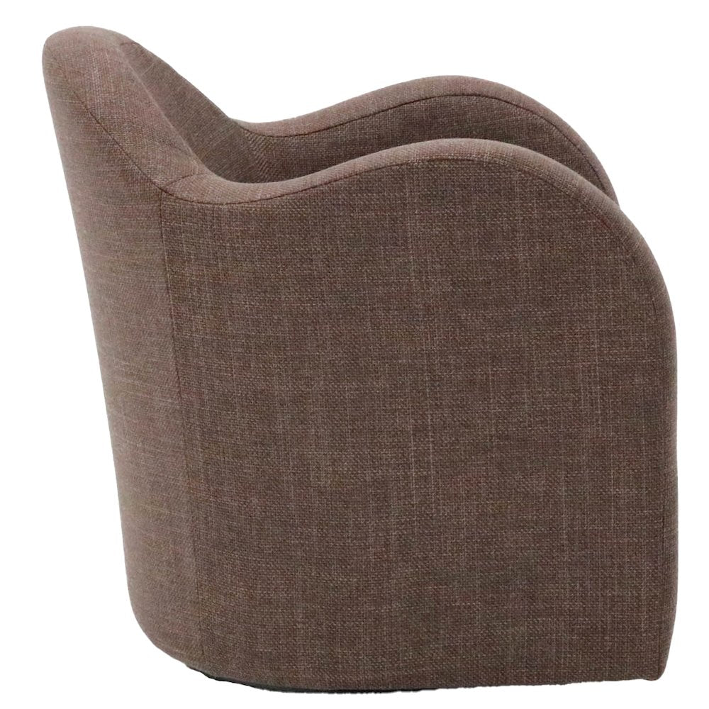 Bix Maxx Swivel Chair  - Blake Truffle