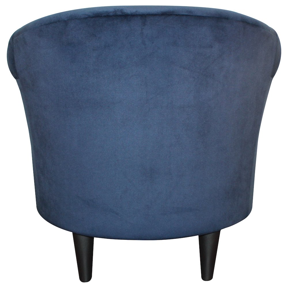 Savannah Club Chair - Microfiber Navy Blue