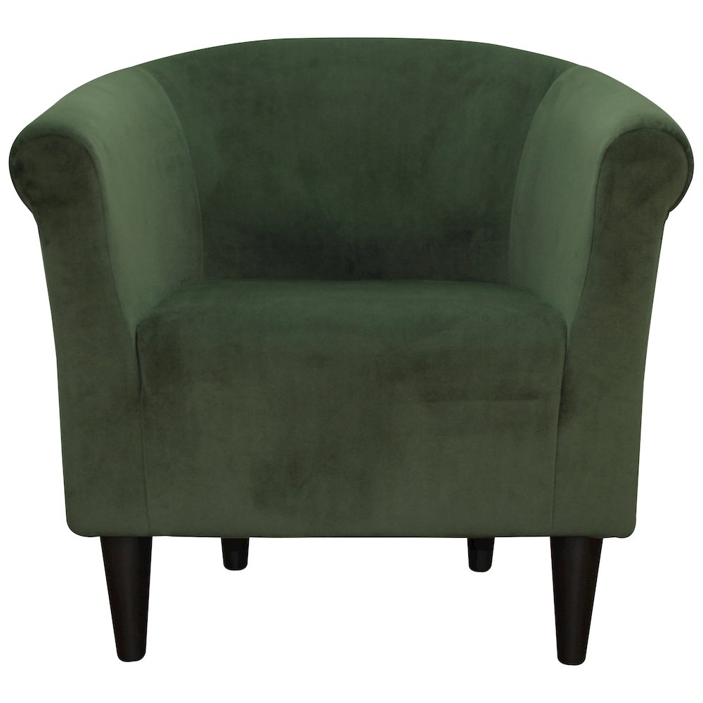Savannah Club Chair - Microfiber Forrest Green