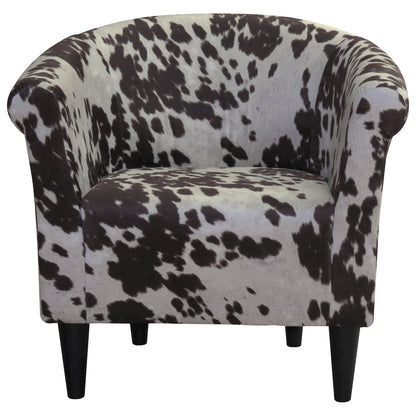 Savannah Club Chair - Cowhide Brown