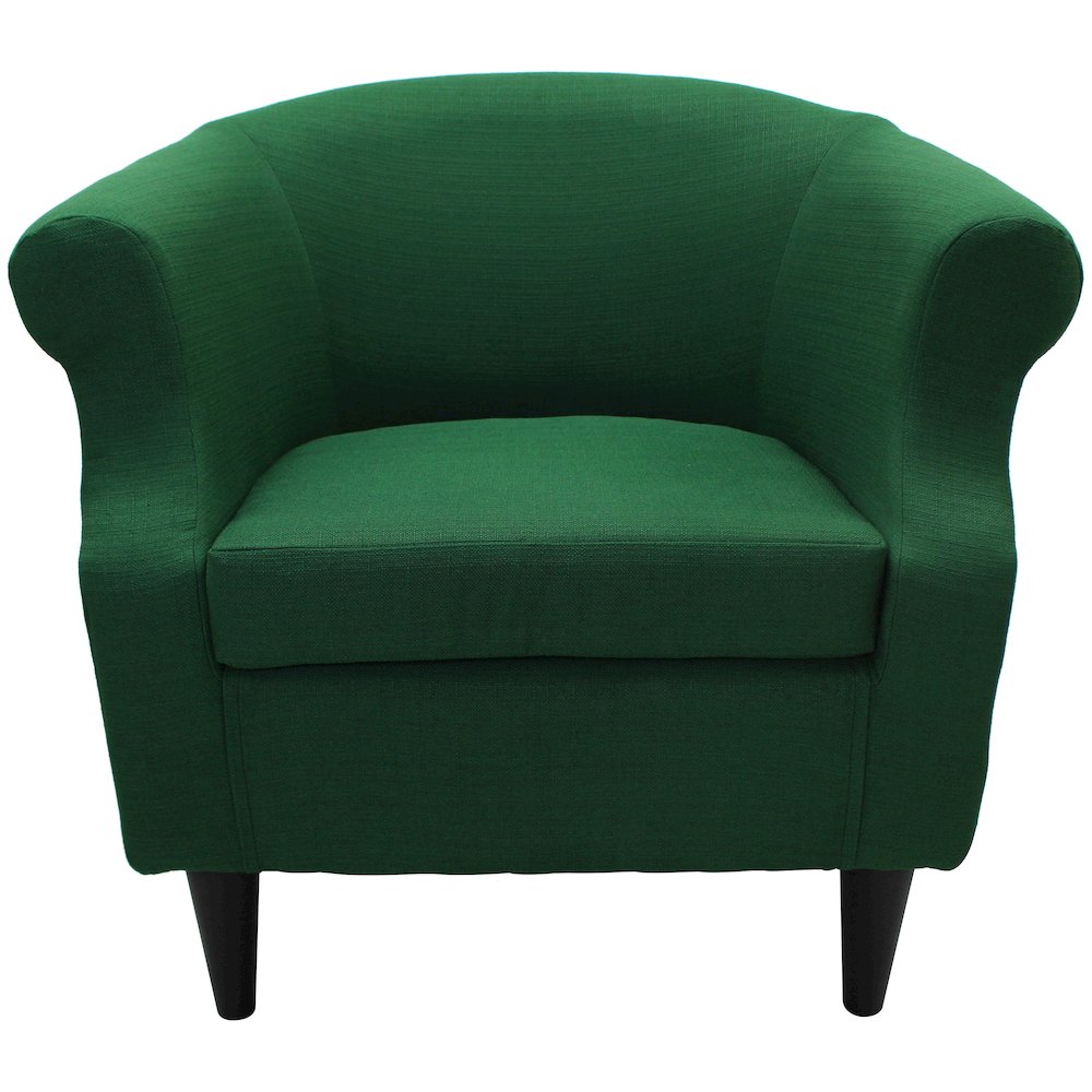 Nikole Club Chair - Klein Emerald Green