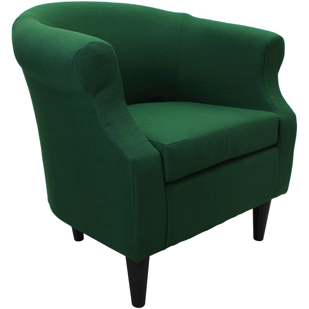 Nikole Club Chair - Klein Emerald Green