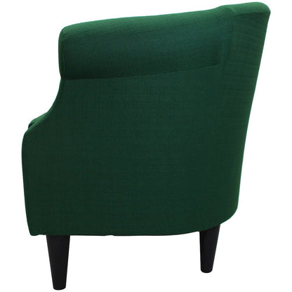 Nikole Club Chair - Klein Emerald Green