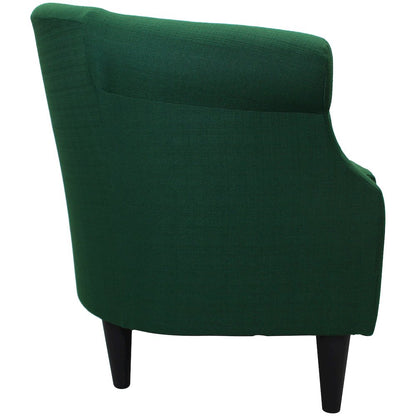 Nikole Club Chair - Klein Emerald Green