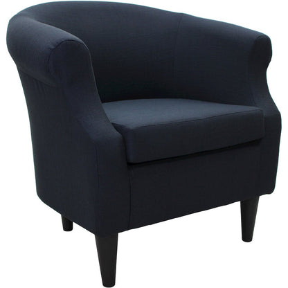 Nikole Club Chair - Klein Navy Blue