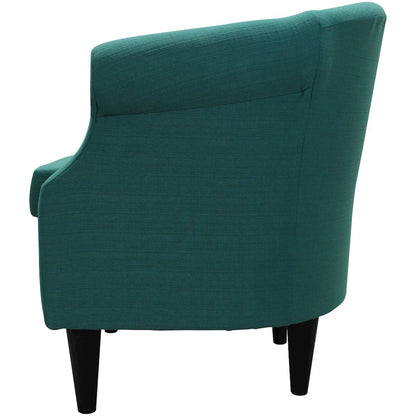 Nikole Club Chair - Klein Teal Blue
