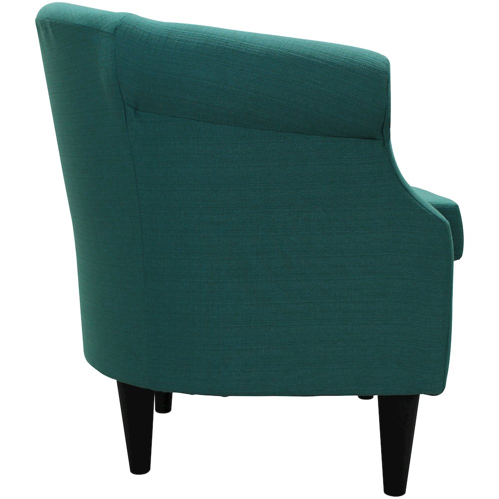 Nikole Club Chair - Klein Teal Blue