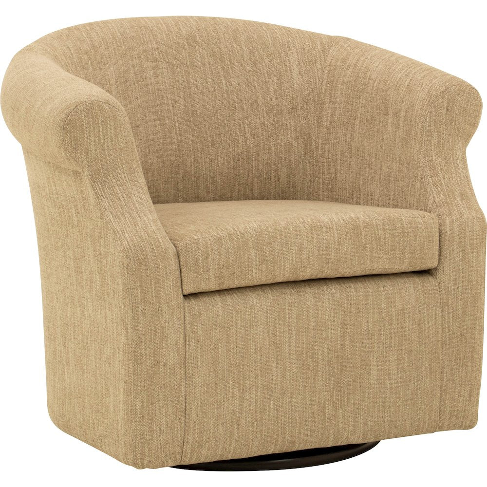 Nikole Swivel Chair  - Hampden Oatmeal