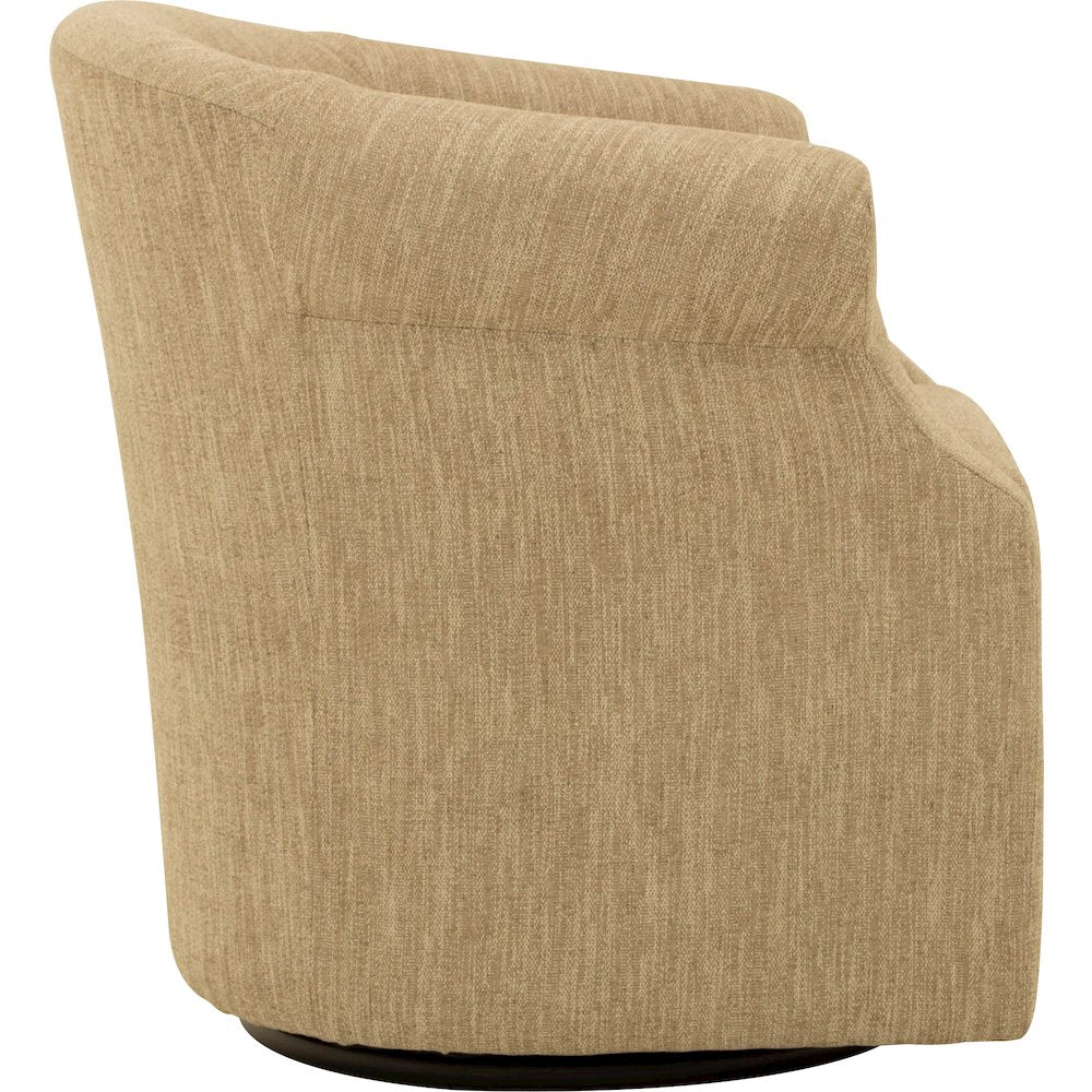 Nikole Swivel Chair  - Hampden Oatmeal