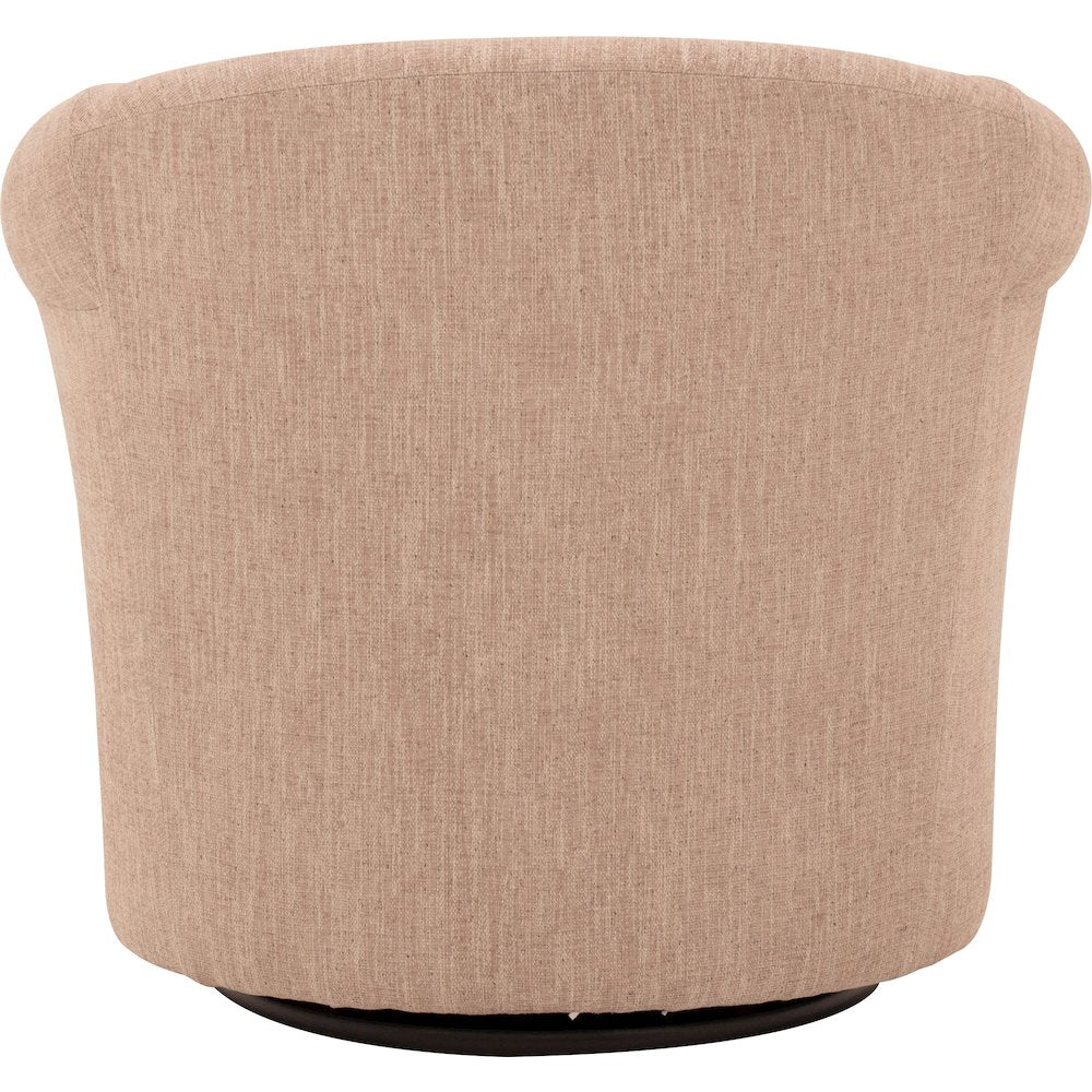 Nikole Swivel Chair  - Hampden Blush Pink
