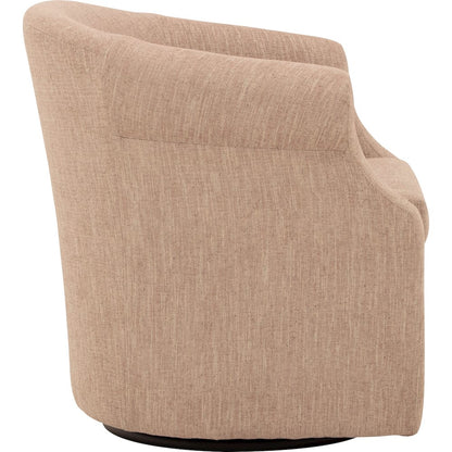 Nikole Swivel Chair  - Hampden Blush Pink