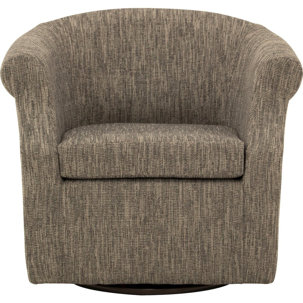 Nikole Swivel Chair  - Hampden Charcoal