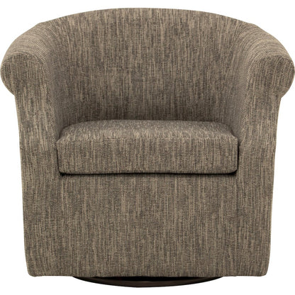 Nikole Swivel Chair  - Hampden Charcoal