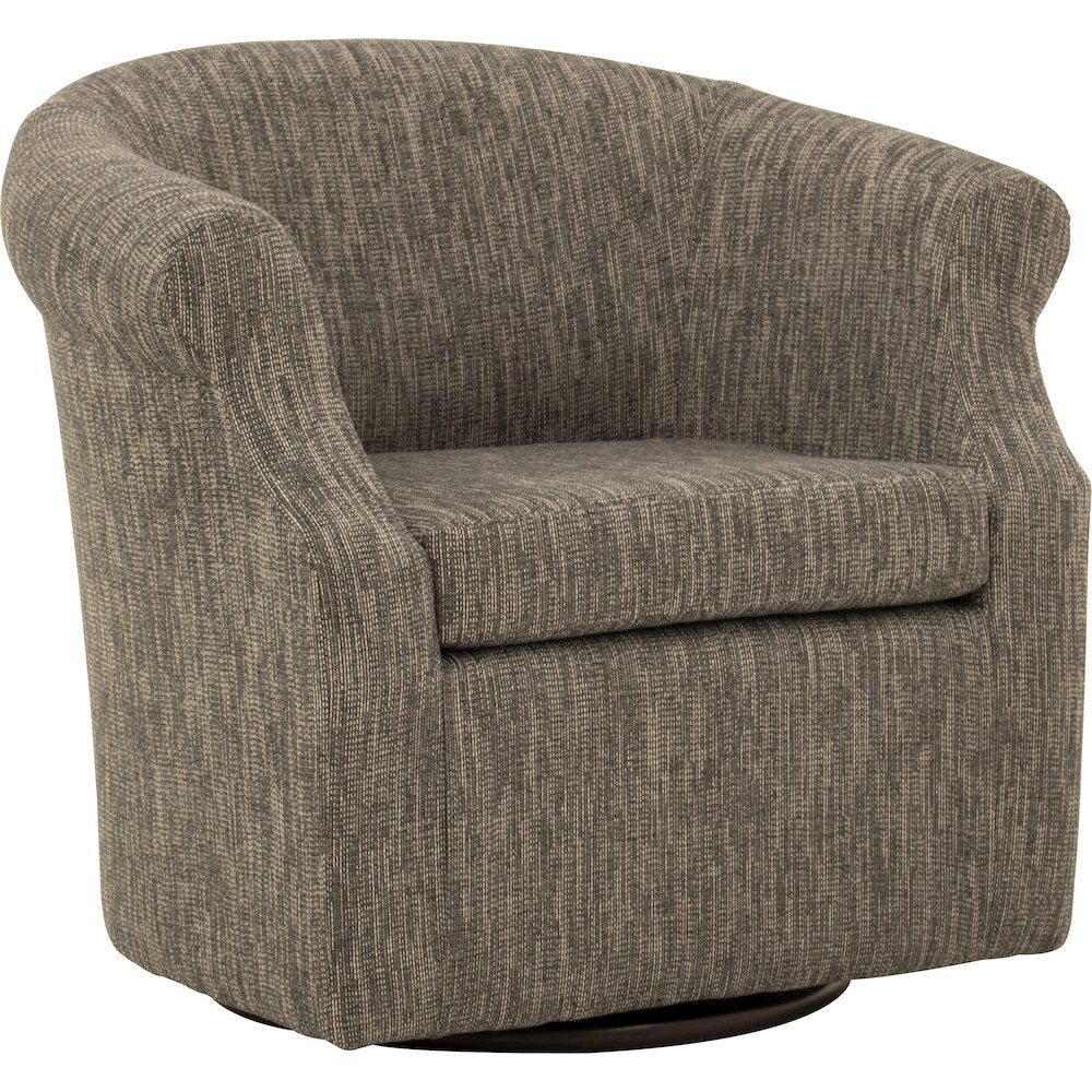 Nikole Swivel Chair  - Hampden Charcoal