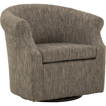 Nikole Swivel Chair  - Hampden Charcoal