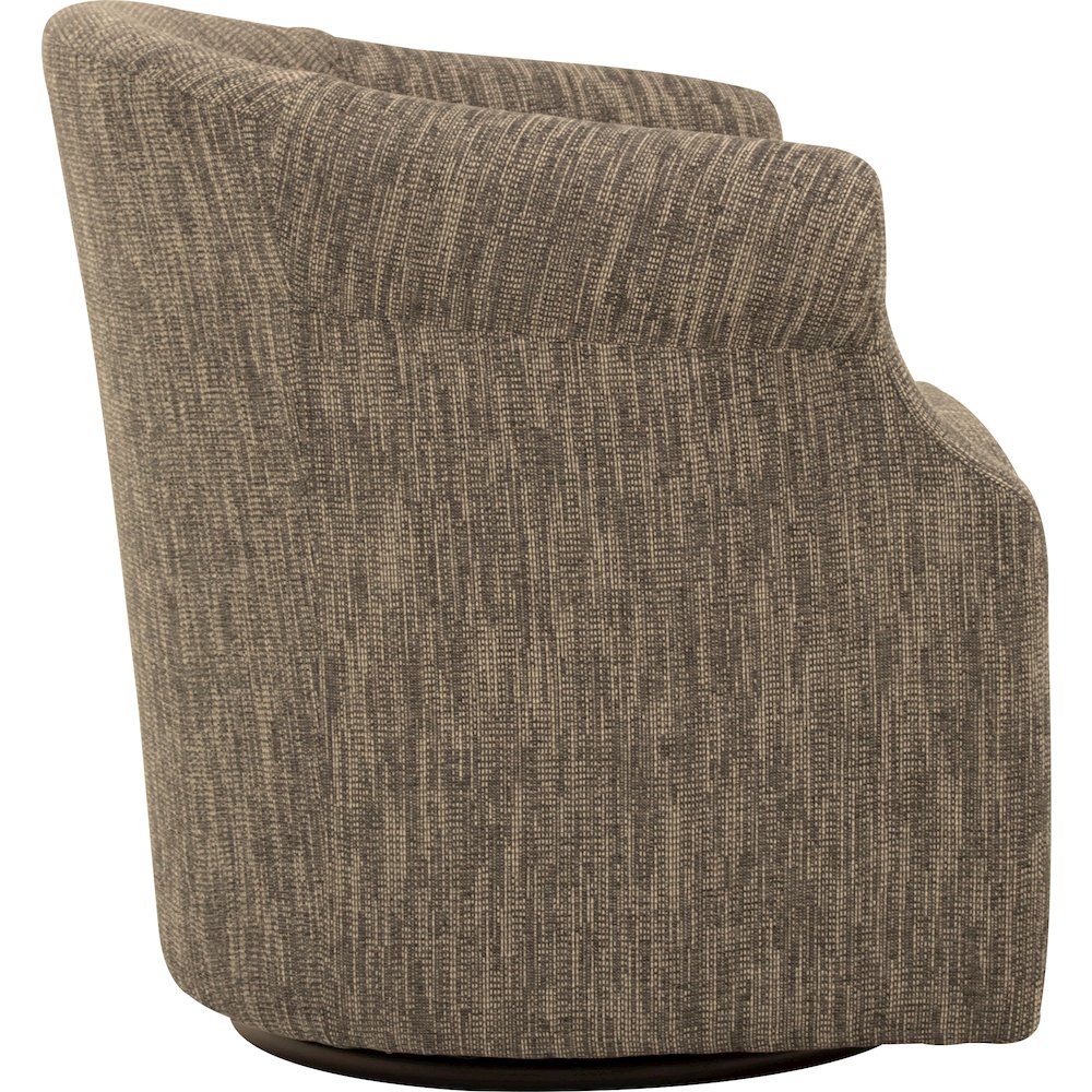 Nikole Swivel Chair  - Hampden Charcoal