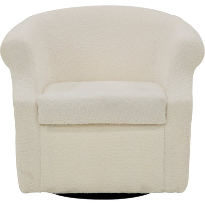 Nikole Swivel Chair  - Oslo Ivory
