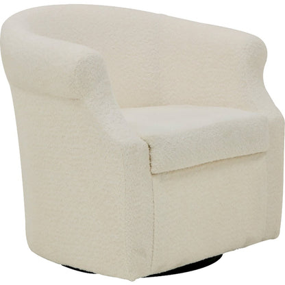 Nikole Swivel Chair  - Oslo Ivory