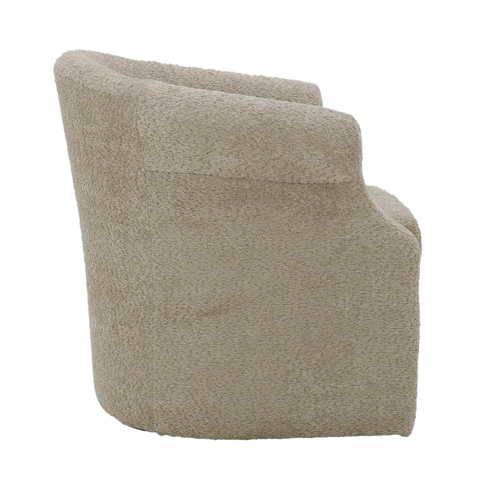 Nikole Swivel Chair  - Oslo Camel
