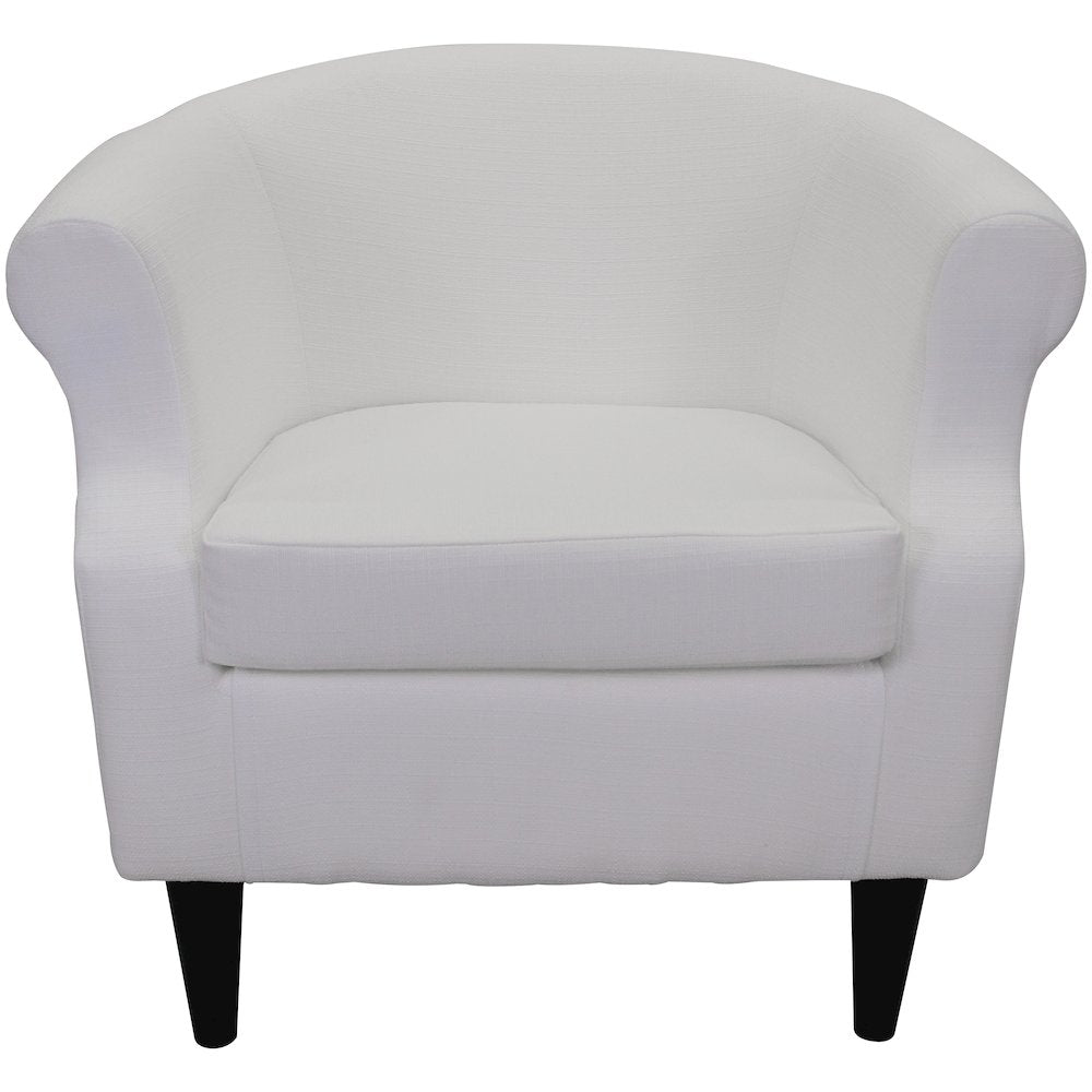 Nikole Club Chair - Depalma Ivory