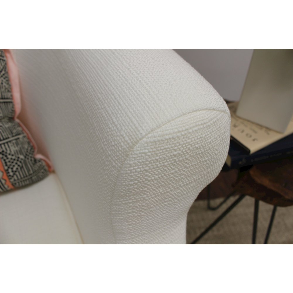 Nikole Club Chair - Depalma Ivory