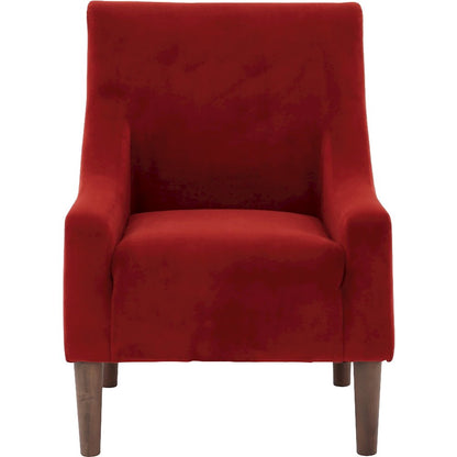 Shea Lounge Chair - Bella Rouge Red
