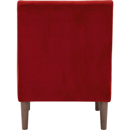 Shea Lounge Chair - Bella Rouge Red